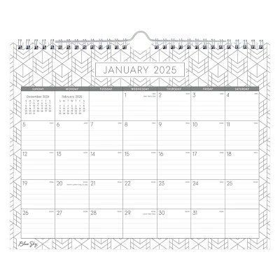 BlueSky 2025 Wall Calendar 11.02x8.86 Arrows