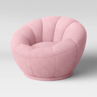 Tulip Kids Chair Pink - Pillowfort