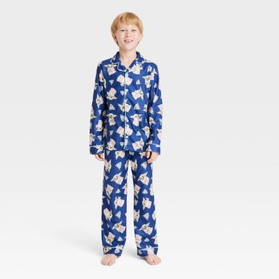 Boys Star Wars: The Mandalorian The Child 2pc Coat Pajama Set