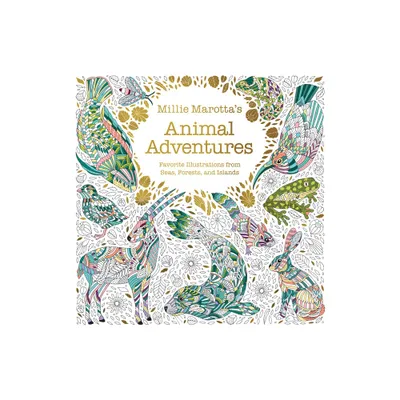 Millie Marottas Animal Adventures - (Millie Marotta Adult Coloring Book) (Paperback)