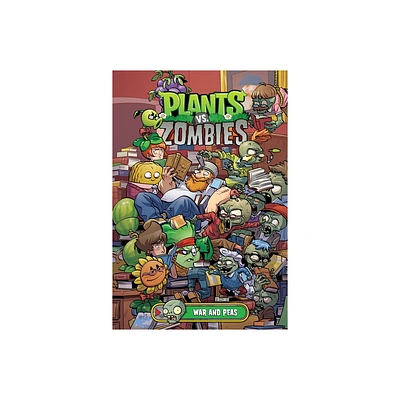 Plants vs. Zombies Volume 11: War and Peas - by Paul Tobin (Hardcover)