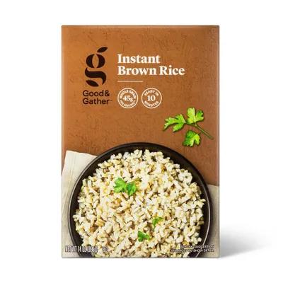 Instant Brown Rice - 14oz - Good & Gather