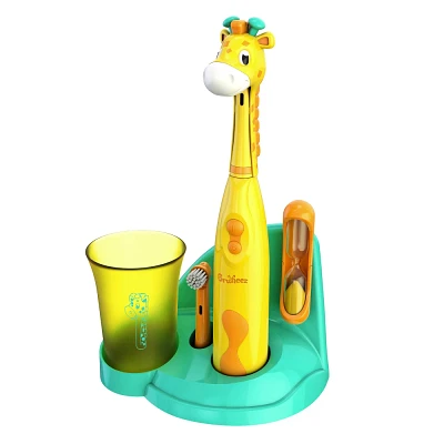 Brusheez Jovie the Giraffe Childrens Electronic Kids Toothbrush Set