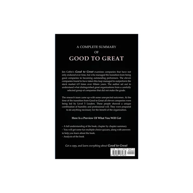 Good To Great (hardcover) By James Collins : Target