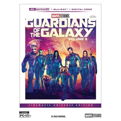 Guardian Of The Galaxy : Vol 3 (4K/UHD + Blu-ray + Digital)