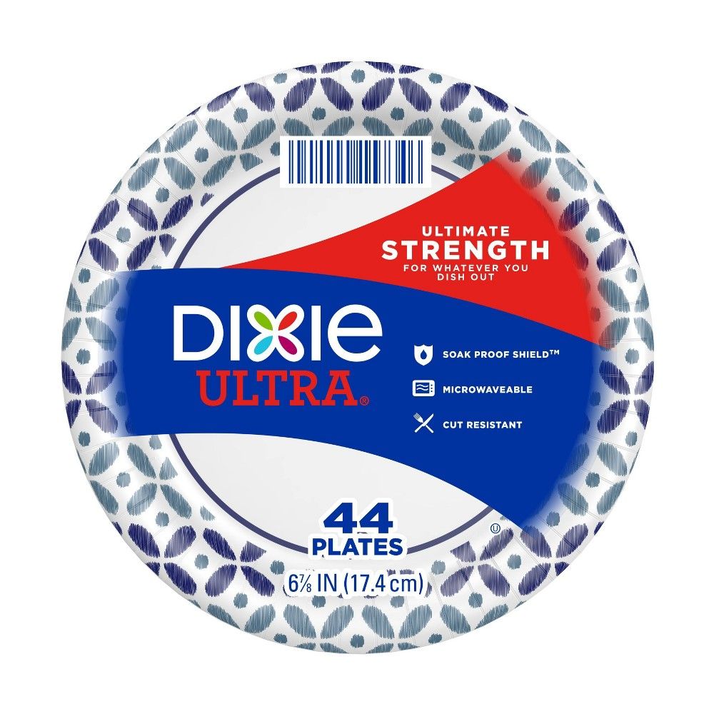 Dixie Ultra 9 Deep Dish Paper Plates - 28oz/18ct : Target