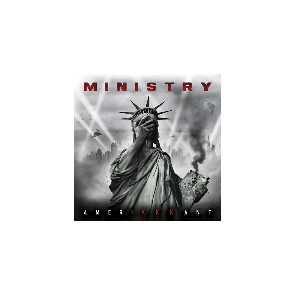 Ministry - Amerikkkant - Grey W/ Black & White Splatter (Vinyl)