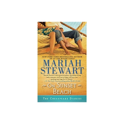 On Sunset Beach - (Chesapeake Diaries) by Mariah Stewart (Paperback)