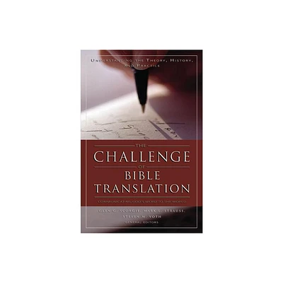 The Challenge of Bible Translation - by Zondervan (Paperback)