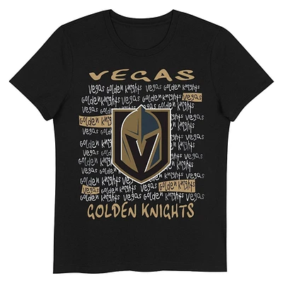 NHL Vegas Golden Knights Girls Crew Neck T-Shirt