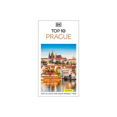 DK Top 10 Prague - (Pocket Travel Guide) by Dk Travel (Paperback)