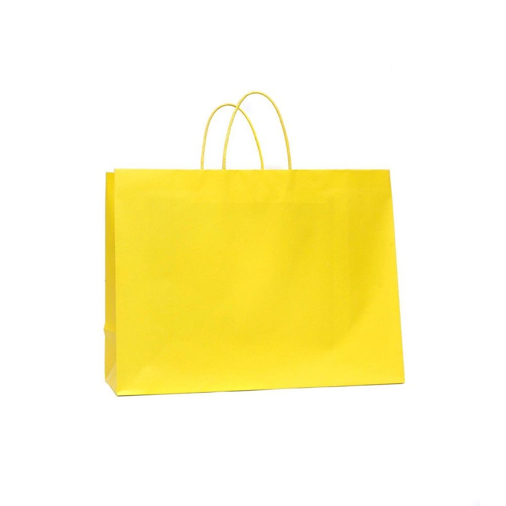 Large Gift Bag Solid Yellow - Spritz