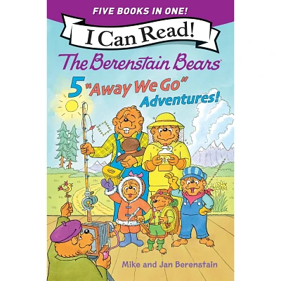 Berenstain Bears: Away We Go! - by Mike Berenstain (Board Book)