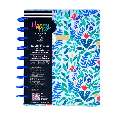 The Happy Planner 2025 Weekly/Monthly Planner 9.75x8.75 Classic Teresa Rego: Adult Ring-Bound Calendar & Planners