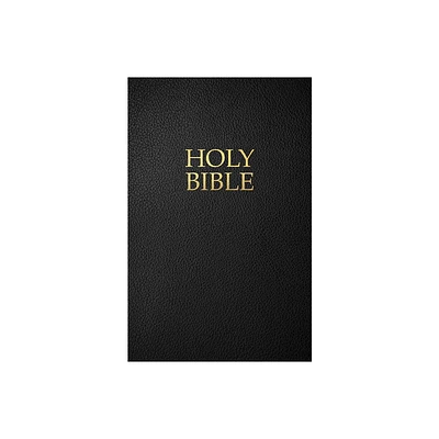 Kjver Gift and Award Holy Bible, Black Ultrasoft - (King James Version Easy Read Bible) by Whitaker House (Leather Bound)