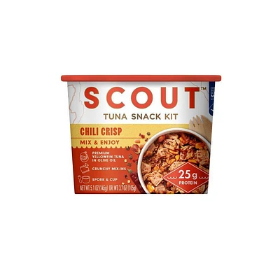 Scout Chili Crisp Tuna Snack Kit - 5.1oz