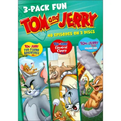 Tom and Jerry: 3-Pack Fun (DVD)