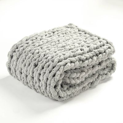 40x50 Hygge Soft Cozy Chunky Knitted Throw Blanket  - Lush Dcor: Polyester, Year-Round Comfort