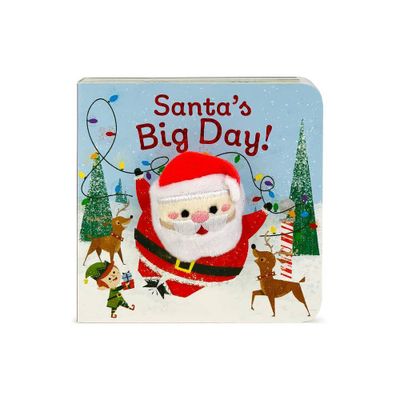 Santas Big Day (Board Book) - by Holly Berry by