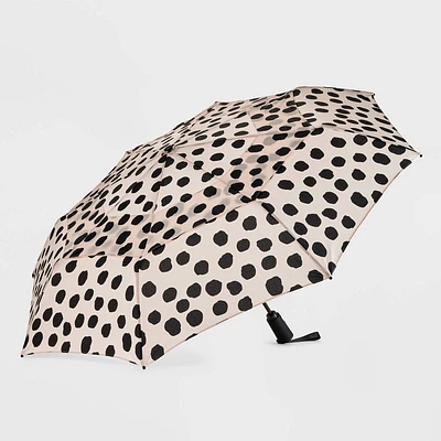 ShedRain Leopard Print VORTEX Auto Open Auto Cloe Compact Umbrella