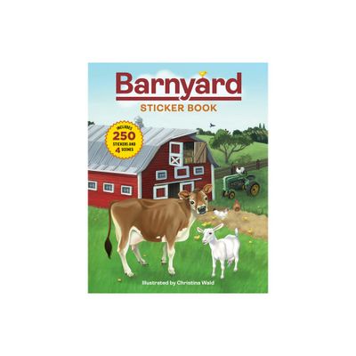 Barnyard Sticker Book - (Paperback)