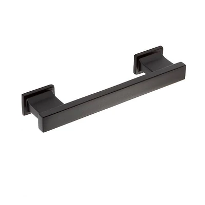 Sumner Street Home Hardware 10pk High Desert 3-1/2 Rustic Pulls Matte Black: Zinc Cabinet Handles, Drawer Pulls, Door Knobs