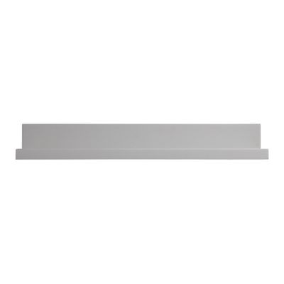 24 Picture Ledge Shelf for Kids Room Gray - InPlace