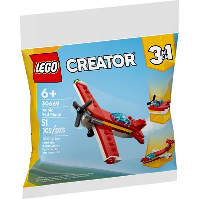 LEGO Creator Iconic Red Plane 30669