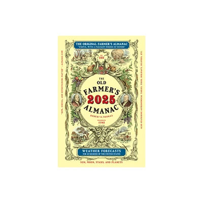 The 2025 Old Farmers Almanac Trade Edition - (Paperback)