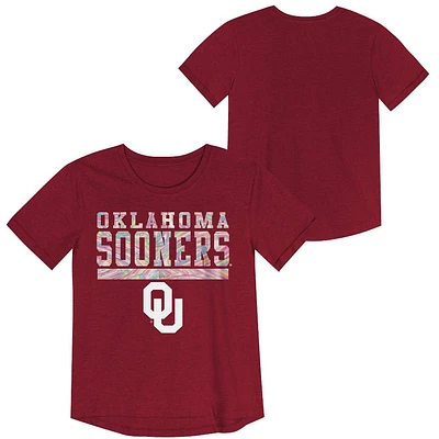 NCAA Oklahoma Sooners Girls Foil T-Shirt