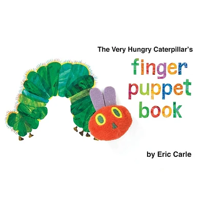 The Very Hungry Caterpillars Finger Puppet Book - (World of Eric Carle) by Eric Carle (Board Book)