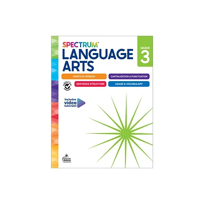 Spectrum Language Arts Workbook, Grade 3 - (Paperback)