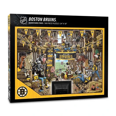 NHL Boston Bruins Barnyard Fans 500pc Puzzle