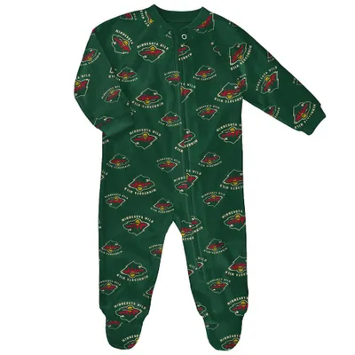 NHL Minnesota Wild Baby Boys Blanket Sleeper