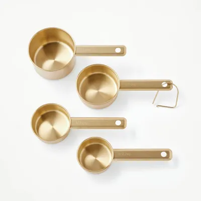 4pc Stainless Steel Measuring Cups