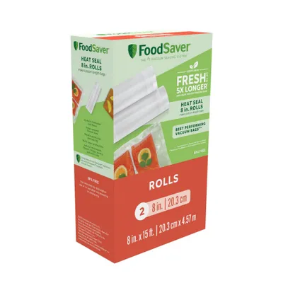 FoodSaver 8 x 15 Vacuum Seal Roll 2pk