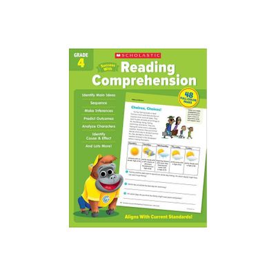 Scholastic Success with Reading Comprehension Grade 4 Workbook - by Scholastic Teaching Resources (Paperback)