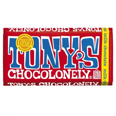 Tonys Milk Chocolate Candy Bar - 6.35oz