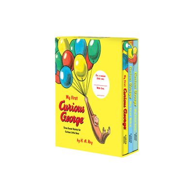 My First Curious George 3-Book Box Set - by H A Rey (Paperback)