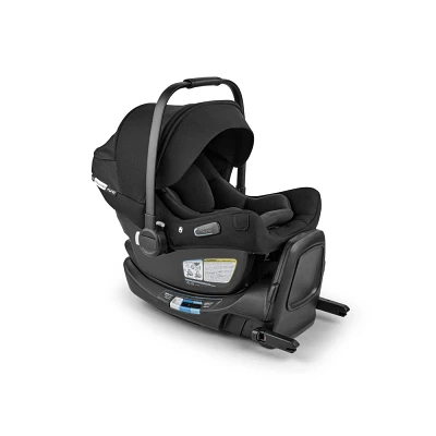 Bugaboo Turtle Air Shield by Nuna Infant Car Seat and Recline Base - Black