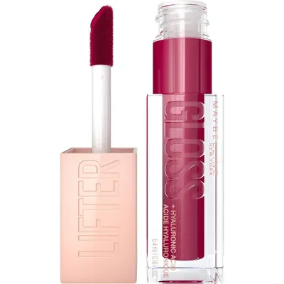 MaybellineLifter Gloss Plumping Lip Gloss with Hyaluronic Acid - 25 Taffy - 0.18 fl oz: Hydrating, Shine-Enhancing, Non-Sticky