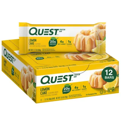 Quest Nutrition Lemon Cake - 2.12oz/12ct