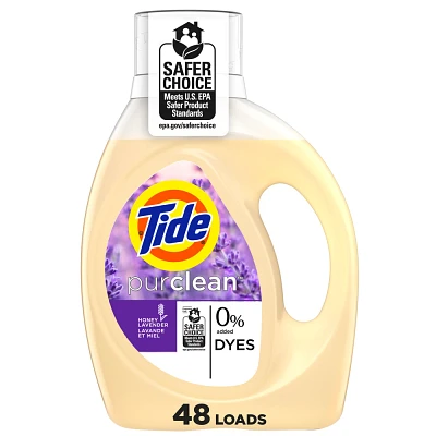 Tide purclean Honey Lavender Liquid Laundry Detergent - 63 fl oz