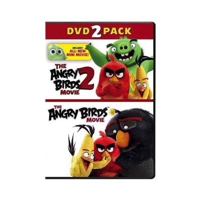 The Angry Birds Movie 1& 2 (DVD + Digital)(2020)