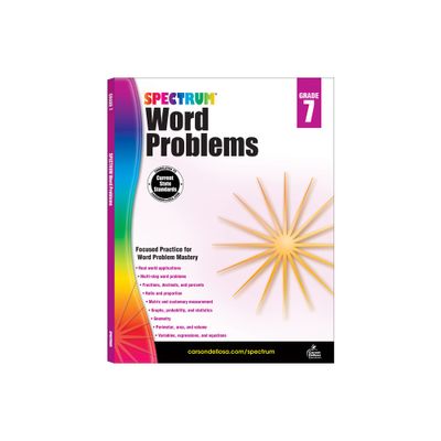 Word Problems, Grade 7 - (Spectrum) by Spectrum (Paperback)