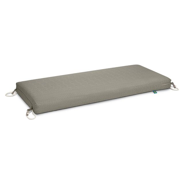 42 x 18 x 3 Duck Covers Weekend Water-Resistant Outdoor Bench Cushion Moon Rock - Classic Accessories