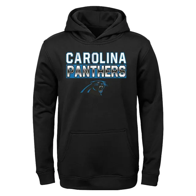 Nfl Carolina Panthers Girls' Fleece Hooded Sweatshirt : Target