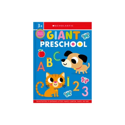 Giant Preschool Workbook: Scholastic Early Learners (Workbook) - (Paperback)