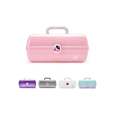 Caboodles On the Go Girl in Pink Shimmer Makeup Bag