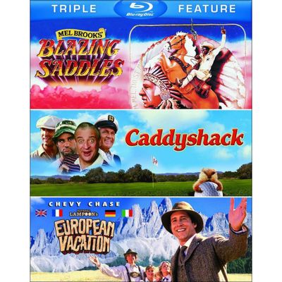 Blazing Saddles/Caddyshack/National Lampoons European Vacation (Blu-ray)